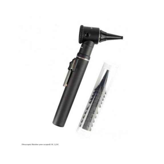 Otoscopio Riester Pen-Scope XL 2,5V (Ref. 2056-201) iluminación Xenon, con bolsa