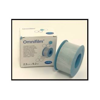 Esparadrapo PLASTIFICADO OMNIFILM 2,5 cm x 9,2 metros, paquete de 20 unidades-Leer más