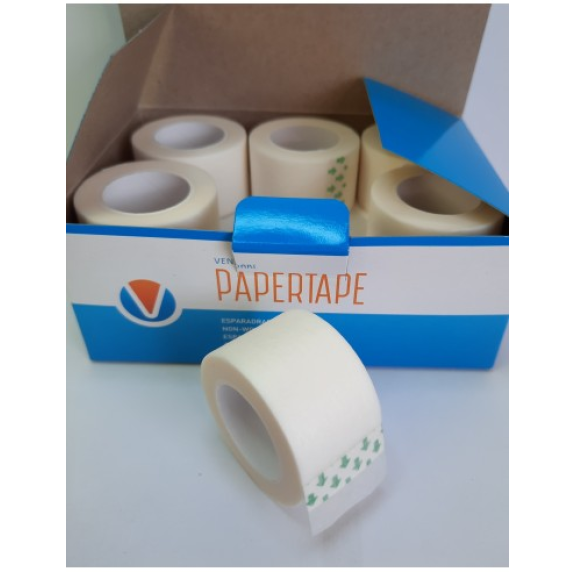 Esparadrapo PAPEL PAPERTAPE 2,5 cm x 9,14 metros Esparadrapo PAPEL PAPERTAPE 2,5 cm x 9,14 metros-Leer más