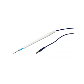 Mango estéril para electrobisturi desechable, Conector PLUG 4 mm, cable 320 cm, electrodo hoja F4046, Caja 50 unidades-Leer más