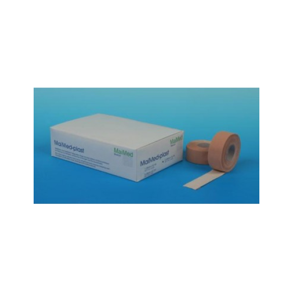 Esparadrapo Tela MAIMED PLAST 2,5 cm x 9,10 metros CARNE, Caja 12 unidades Esparadrapo Tela MAIMED PLAST 2,5 cm x 9,10 metros CARNE, Caja 12 unidades-Leer más