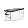 Camilla Plegable Supreme Aluminio 2 Cuerpos Ancho 70 cm (color negro)