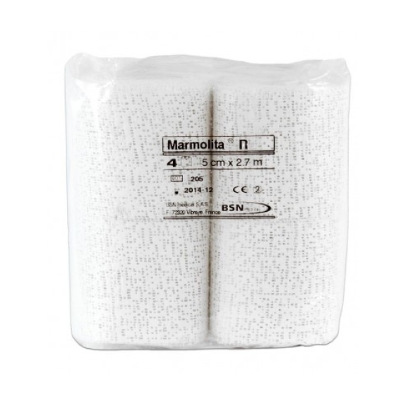 Venda yeso MARMOLITA 10 cm x 2,7 metros Caja 40 uds-Leer más