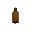 Frasco Cuenta Gotas 10 ml, Vidrio Topacio Rosca DIN-18, Paquete 50 frascos