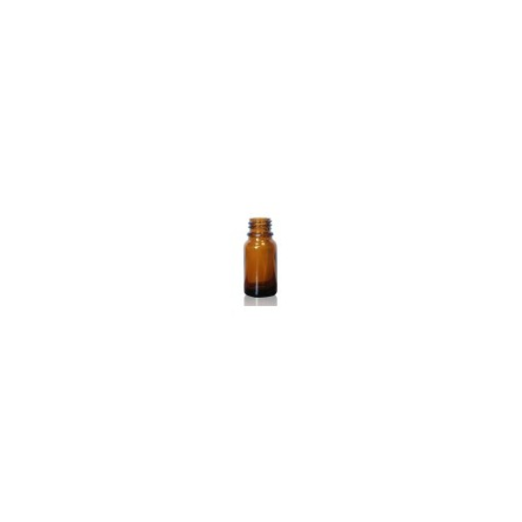 Frasco Cuenta Gotas 10 ml, Vidrio Topacio Rosca DIN-18, Paquete 50 frascos-Leer más