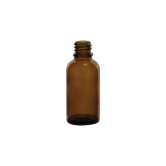 Frasco Cuenta Gotas 10 ml, Vidrio Topacio Rosca DIN-18, Paquete 50 frascos-Leer más