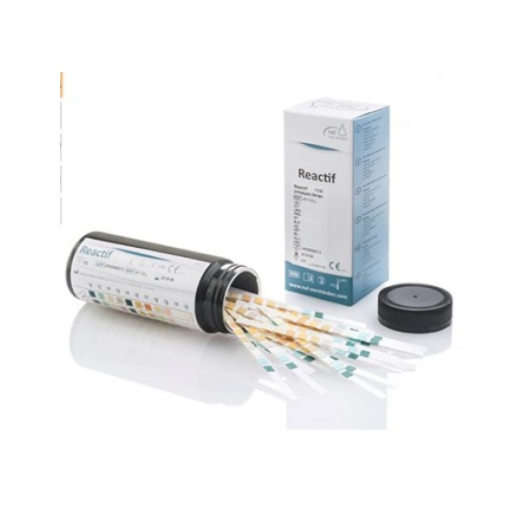 Urin-Teststreifen 10 Bestimmungen REACTIV. Dose mit 100 Streifen-Beschreibung lesen