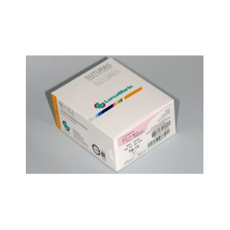 Seda Trenzada Negra TB-15 Calibre 2/0, Aguja 3/8 Cir. Triangular, 20 mm., Long. Hebra 90 cm., Caja 12 unidades.-Leer más