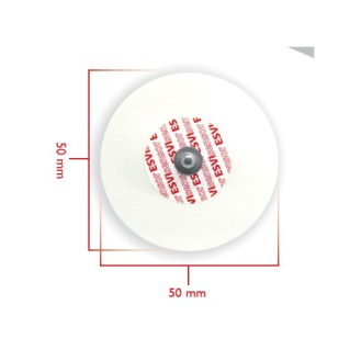 Electrodo Gel Sólido Adulto desechable 50mm, Prueba en Reposo-Leer más