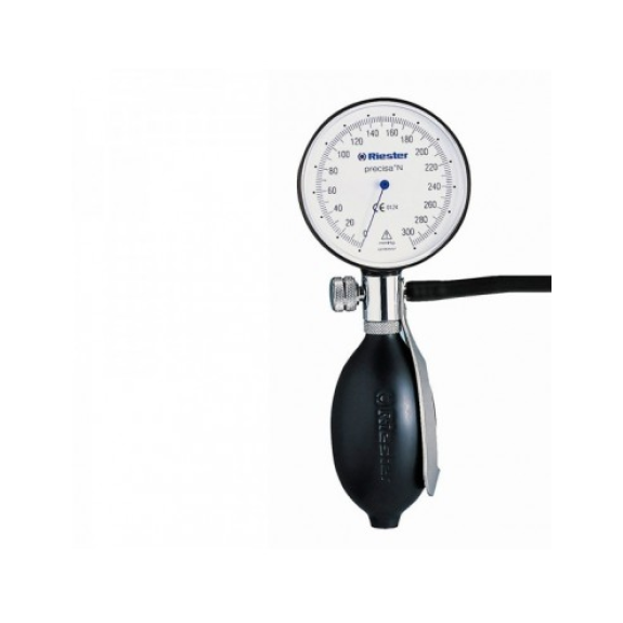 Esfigmomanómetro aneroide precisa N, plástico/metal, brazalete velcro adultos, 1 tubo-Leer más