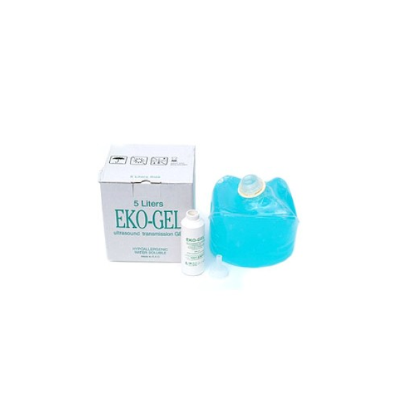 Gel Ultrasonidos Eko-gel 5 litros AZUL, pack de 2 unidades-Leer más