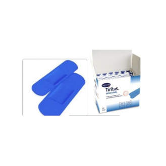 Tiritas Detectables Blue 19x72mm, Caja 100 unidades-Leer más