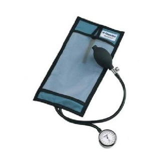 Equipo de Infusión a Presión METPAK 500 ml, Manómetro Cromado, Brazalete Azul-Leer más
