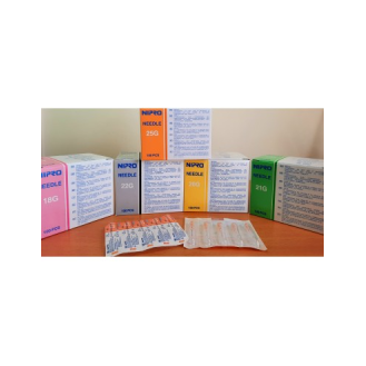 Aguja Hipodérmica 0,5x16 25G 5/8 Naranja, Caja 100 unidades-Leer más