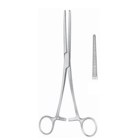 Pinza Hemostática KOCHER 22 cm RECTA sin Diente Pinza Hemostática KOCHER 22 cm RECTA sin Diente-Leer más