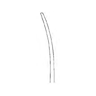 Pinza cuello útero Bozeman CURVA 25 cm-Leer más