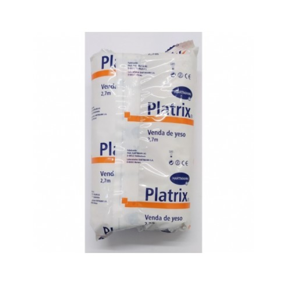 Venda Yeso Platrix 15 cm x 2,7 metros-Leer más