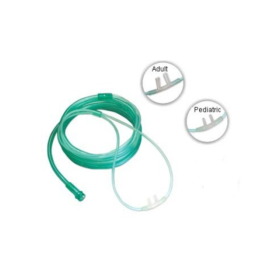 Cánula Nasal (Gafa nasal O2) ADULTO, Caja 50 unidades-Leer más