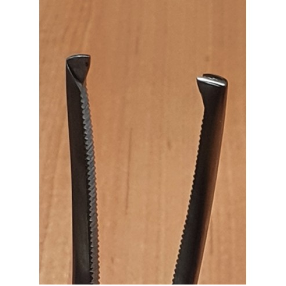 Pinza hemostática curva ROCHESTER OCHSNER Con diente 22 cm-Leer más