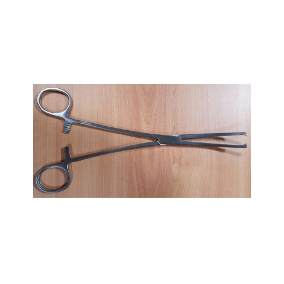 Pinza hemostática curva ROCHESTER OCHSNER Con diente 22 cm-Leer más