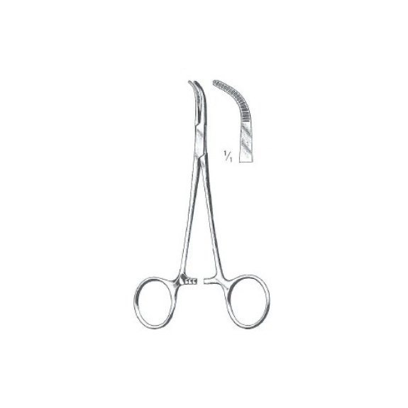 Pinza MOSQUITO Mixter Baby Curvo Sin Diente 14 cm-Leer más