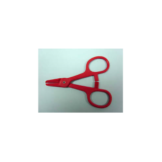 Pinza KOCHER Plástico No Estéril Roja-Leer más