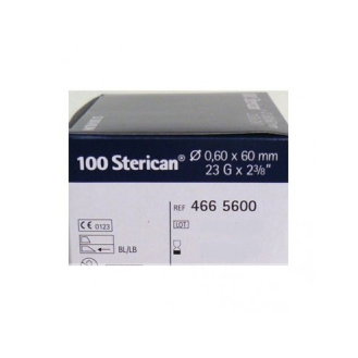 Aguja Hipodérmica STERICAN 0,6x60 23Gx2 3/8-Leer más