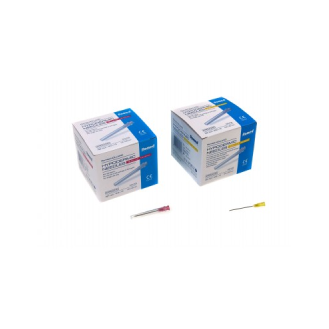 Aguja Hipodérmica 0,40x20 mm, 27G 3/4. Gris. Caja 100 unidades-Leer más