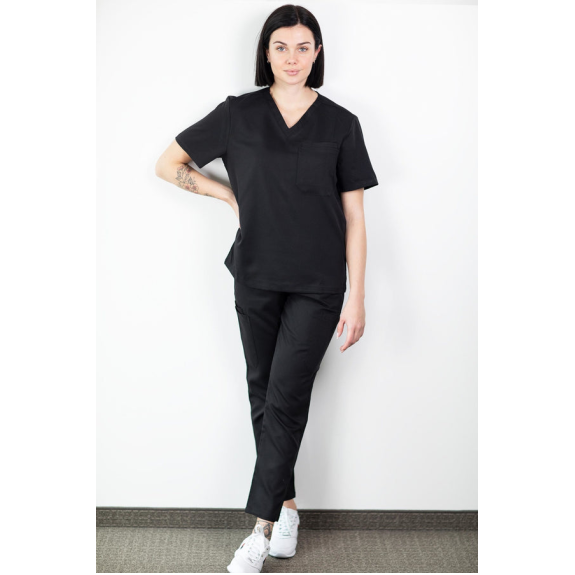 Medfit - Pantalon Médicale - Unisexe - Noir - Xxxl-Lire la description