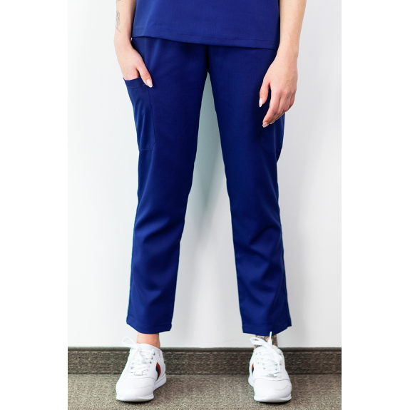 Medfit - Pantalon Médicale - Unisexe - Bleu Outremer- Xxxl-Lire la description