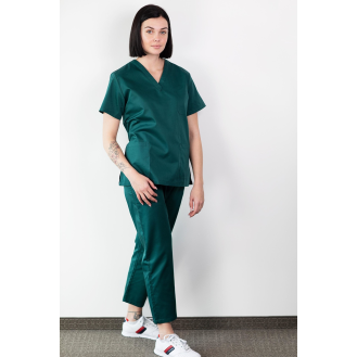 Basicfit - Tunique Médical - Unisexe - Vert - Xxl-Lire la description