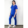 Basicfit - Tunique Médicale - Unisexe - Bleu Royal -xl