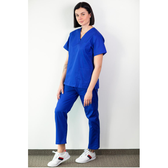 Basicfit - Tunique Médicale - Unisexe - Bleu Royal -xl-Lire la description