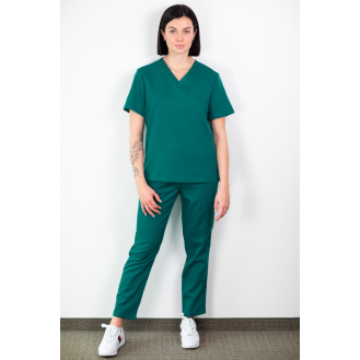 Medfit - Blouse Médical - Unisexe - Vert - S-Lire la description