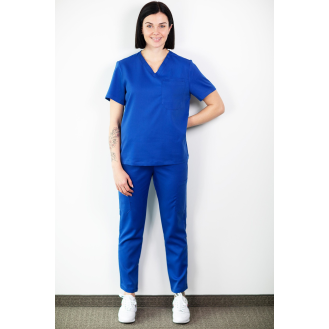 Medfit - Blouse Médical - Unisexe - Bleu Royal - Xl-Lire la description