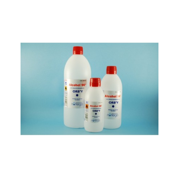 Alcohol Sanitario con Benzalconio ORBY 96º 250 ml Alcohol Sanitario con Benzalconio ORBY 96º 250 ml-Leer más
