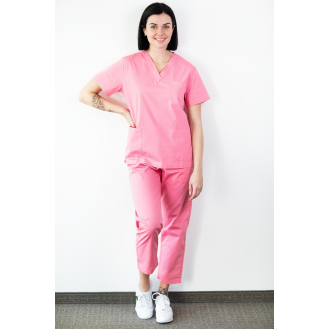 Basicfit - Tunique (blouse) - Unisexe - Rose - L-Lire la description