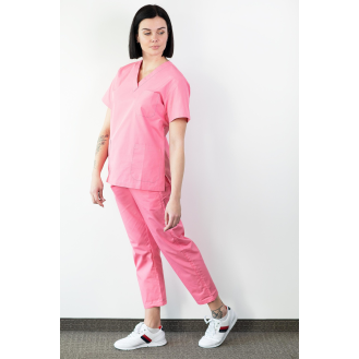 Basicfit - Tunique (blouse) - Unisexe - Rose - L-Lire la description