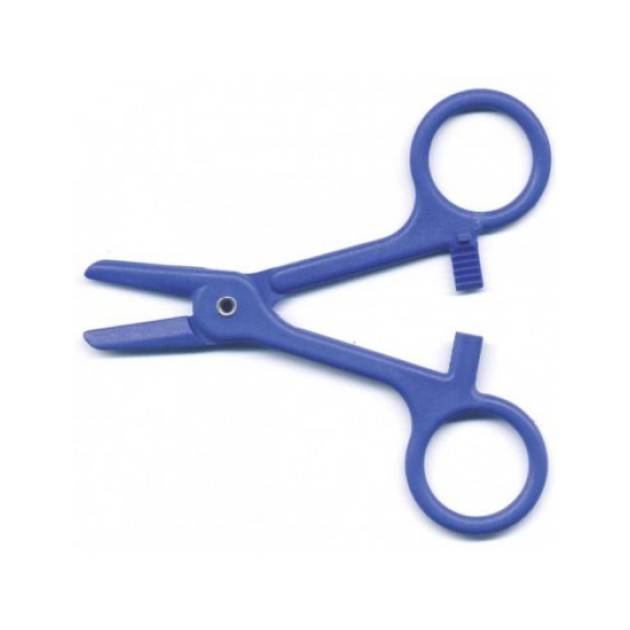 Pinza KOCHER Plástico No Estéril Azul-Leer más