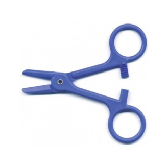 Pinza KOCHER Plástico No Estéril Azul-Leer más