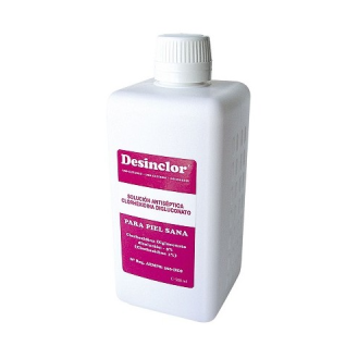 DESINCLOR Solución 500 cc (Antiséptico con Clorhexidina 1%)-Leer más
