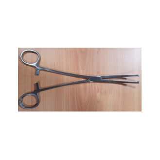 Pinza hemostática curva ROCHESTER OCHSNER Con diente 16 cm-Leer más