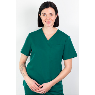 Medfit - Blouse Médical - Unisexe - Vert - Xxl-Lire la description