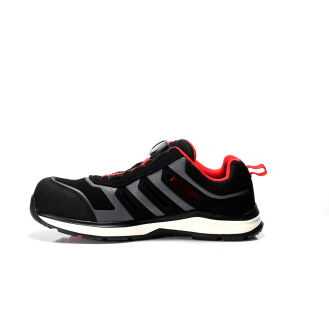 JORI Sicherheitssandale jo_RAPID BOA black-red Easy ESD S1P, Gr. 44-Beschreibung lesen