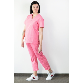 Basicfit - Tunique (blouse) - Unisexe - Rose - XXL-Lire la description