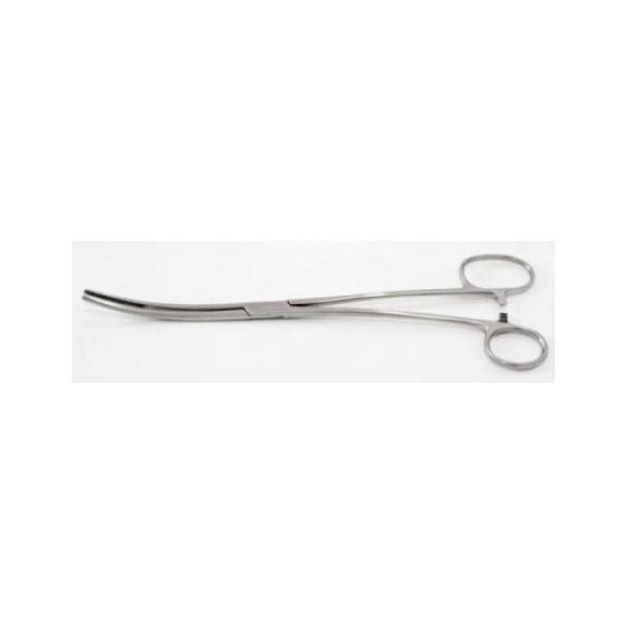 Pinza cuello utero Bozeman CURVA 25 cm. Estriada.-Leer más