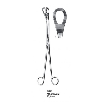 Pinza Polipo Uterino KELLY 32 cm-Leer más