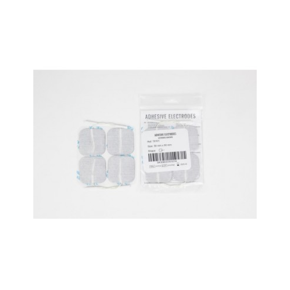 Pack 4 Electrodos Estimulador/Tens 50x50 mm Pack 4 Electrodos Estimulador/Tens 50x50 mm-Leer más