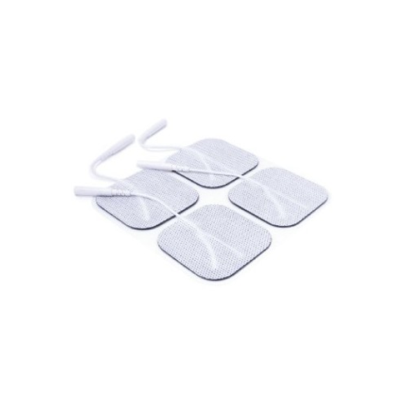 Pack 4 Electrodos Estimulador/Tens 50x50 mm Pack 4 Electrodos Estimulador/Tens 50x50 mm-Leer más
