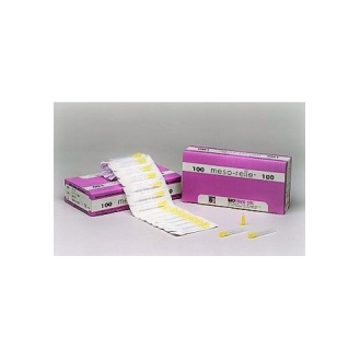 Aguja mesoterapia 31G 0,26 x 4 mm. Caja 100 unidades-Leer más